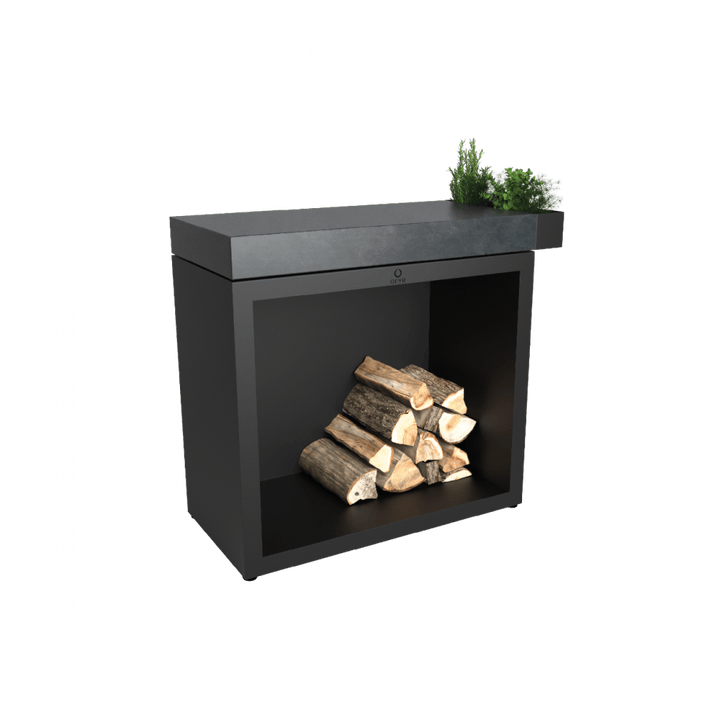 OFYR OFYR BUTCHER BLOCK STORAGE BLACK 90