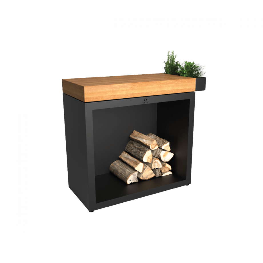 OFYR OFYR BUTCHER BLOCK STORAGE BLACK 90