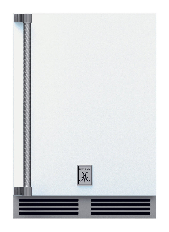 Hestan Outdoor Refrigerator SS & Glass 24” w/Lock, LH, Color