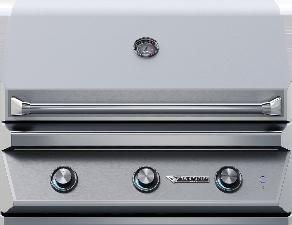 Twin Eagles 36” Twin Eagles Gas Grill with Infrared Rotisserie and Sear Zone