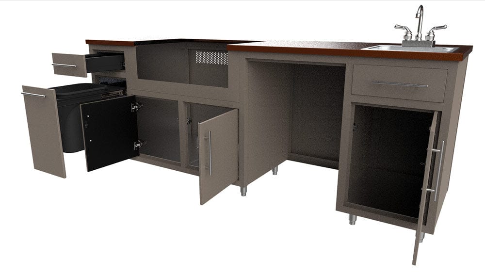 Coastal Island Coastal 90.125-WGRS with No Top