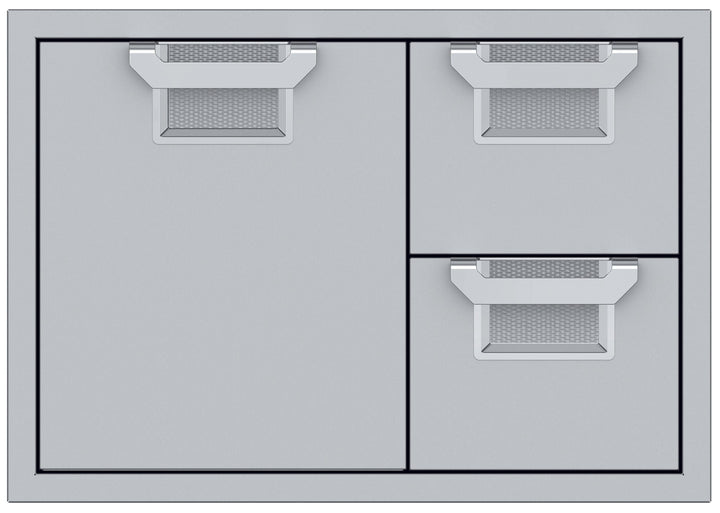 Hestan ASPIRE Double Drawer and Storage Door Combination 30"
