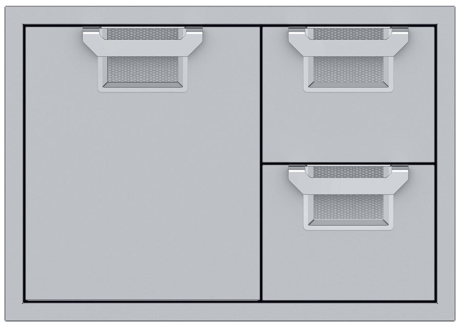 Hestan ASPIRE Double Drawer and Storage Door Combination 30"