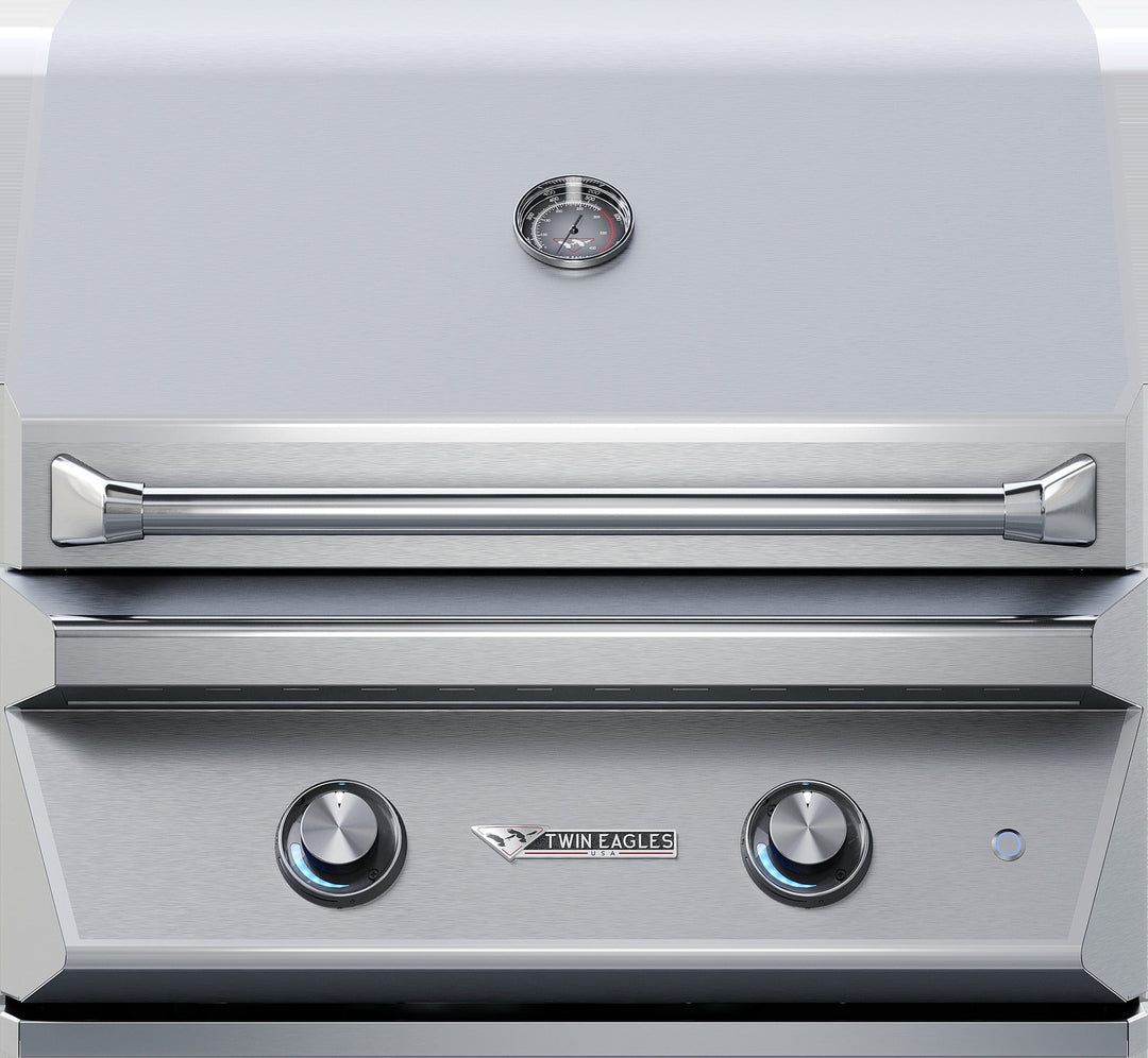 Twin Eagles 30” Twin Eagles Gas Grill with Infrared Rotisserie and Sear Zone