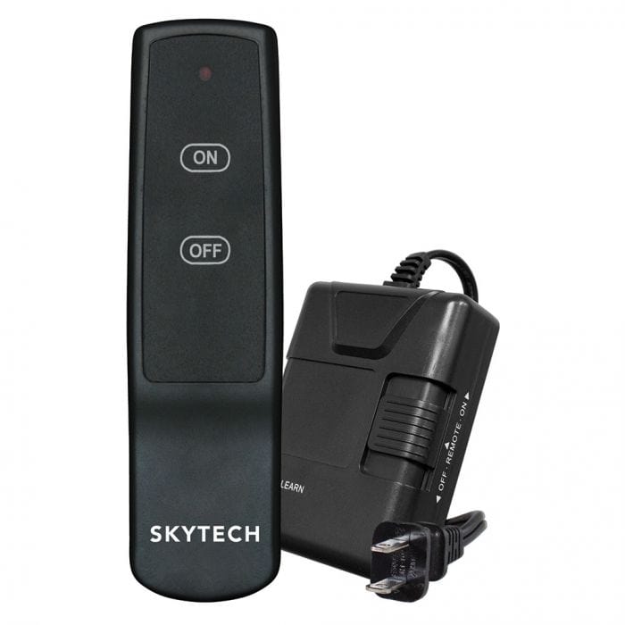 Fire Gear 1420-A On/Off Remote with 110 RX, Weatherproof J-BOX, Weatherproof Cover
