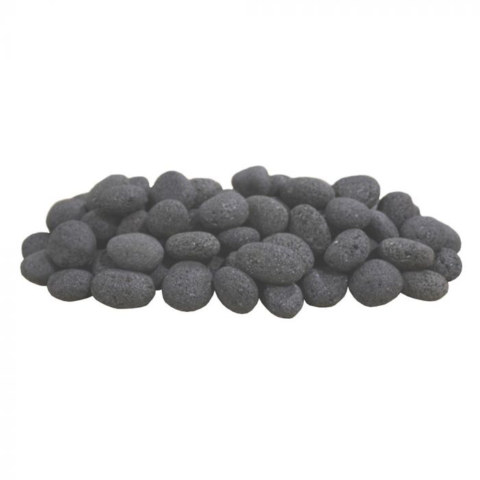Fire Gear 50 lbs Grey Lava Stones, 50 pounds