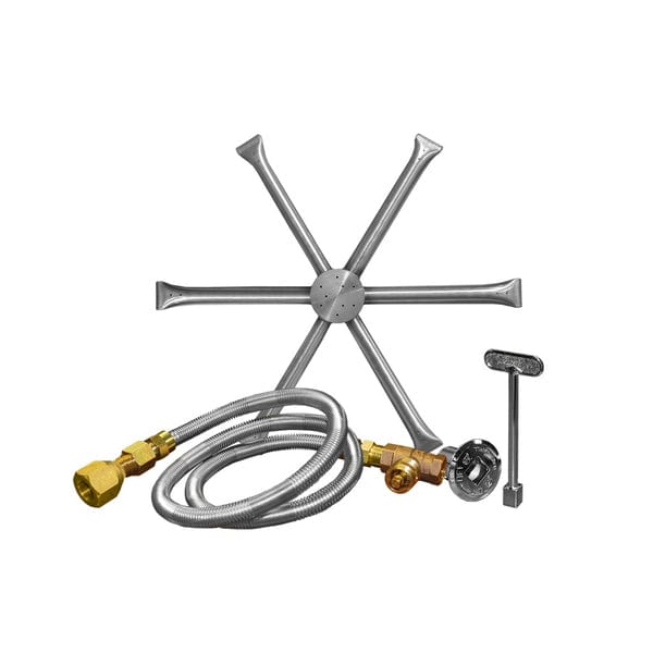 Fire Gear Stainless Steel Spur Burner Kit