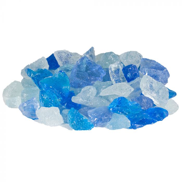 Fire Gear Broken Fireglass, 1/2 to 3/4-Inch, Pepper