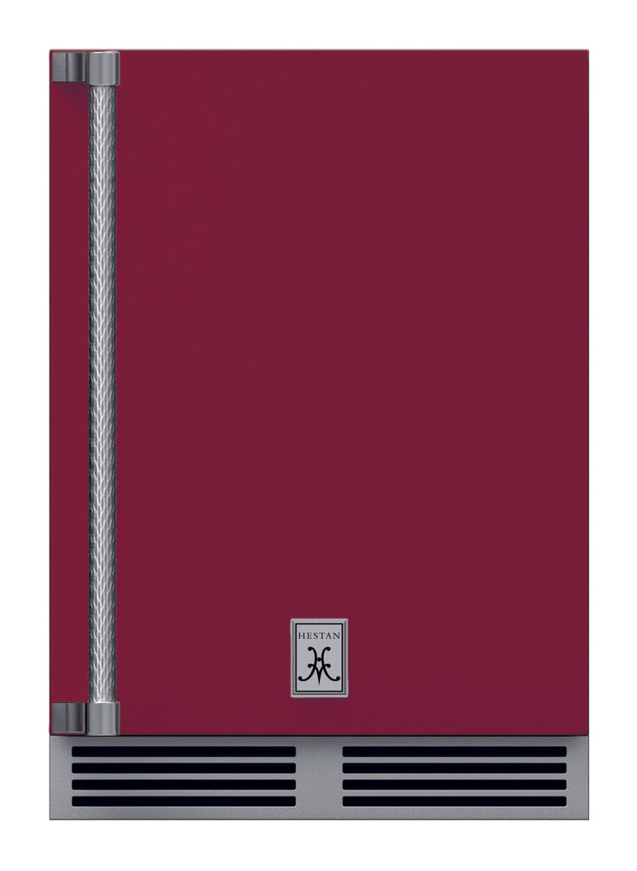 Hestan Outdoor Refrigerator 24” SS w/Lock. RH, Color