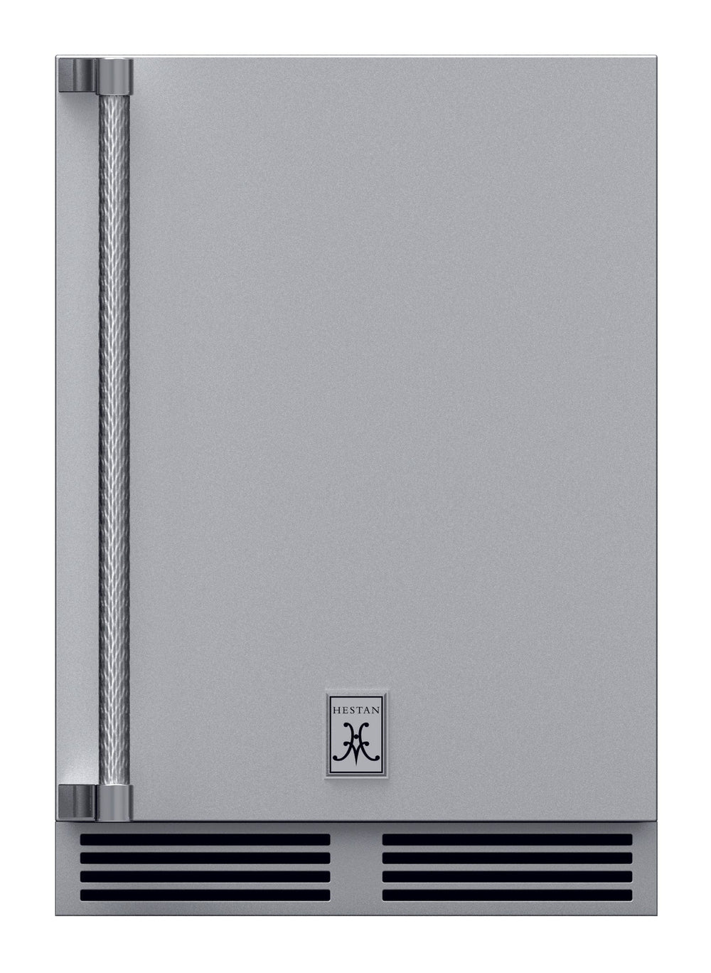 Hestan Outdoor Refrigerator SS & Glass 24” w/Lock, LH, Color
