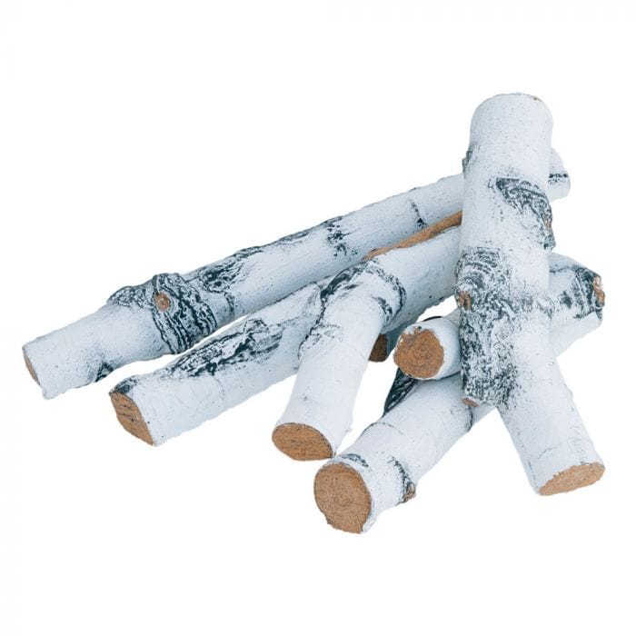 Fire Gear Birch Refractory 6-Piece Log Set
