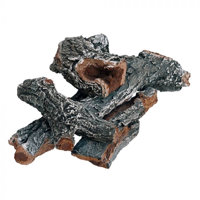 Fire Gear New Oak Refractory 6-Piece Log Set