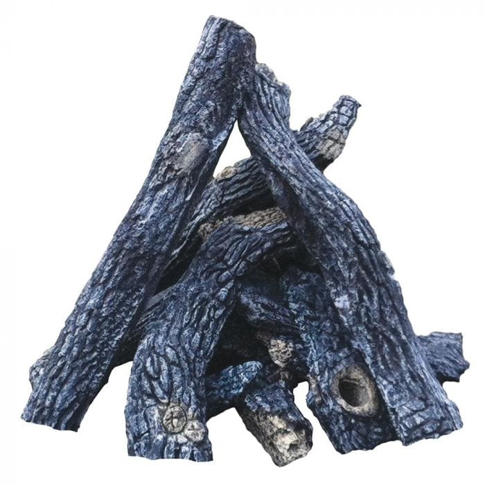 Fire Gear Sedona Refractory Log Set for Outdoor Fire Features, 19-Piece Set