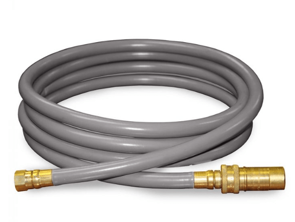 Fire Gear Quick Disconnect Kit for Natural Gas or Propane, 12-foot