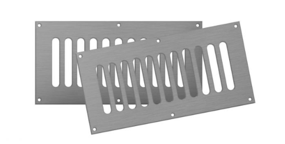 Fire Gear Stainless Steel Fireplace Vent Kit, 6x12-inches