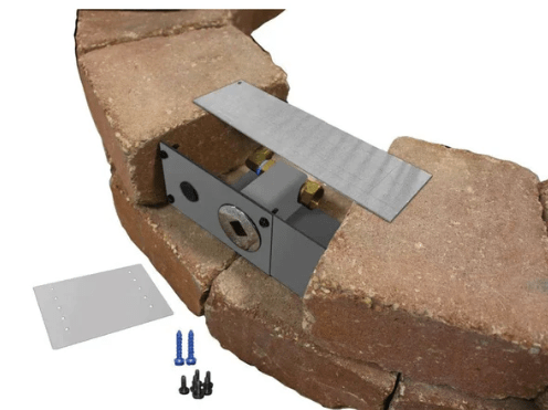 Fire Gear Natural Gas / 20” to 23” MT PRO SERIES Square Drop-In Pan Paver (SRW/PAVER KITS)