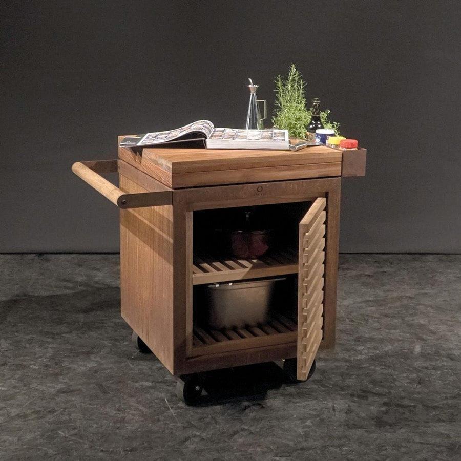 OFYR OFYR STORAGE INSERT PRO WITH 1 DOOR TEAK WOOD SMALL
