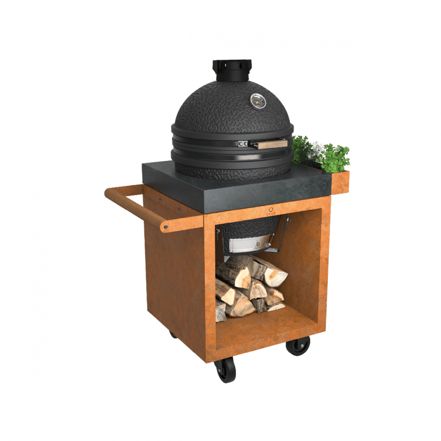 OFYR OFYR KAMADO TABLE CORTEN 65 PRO CONCRETE TB
