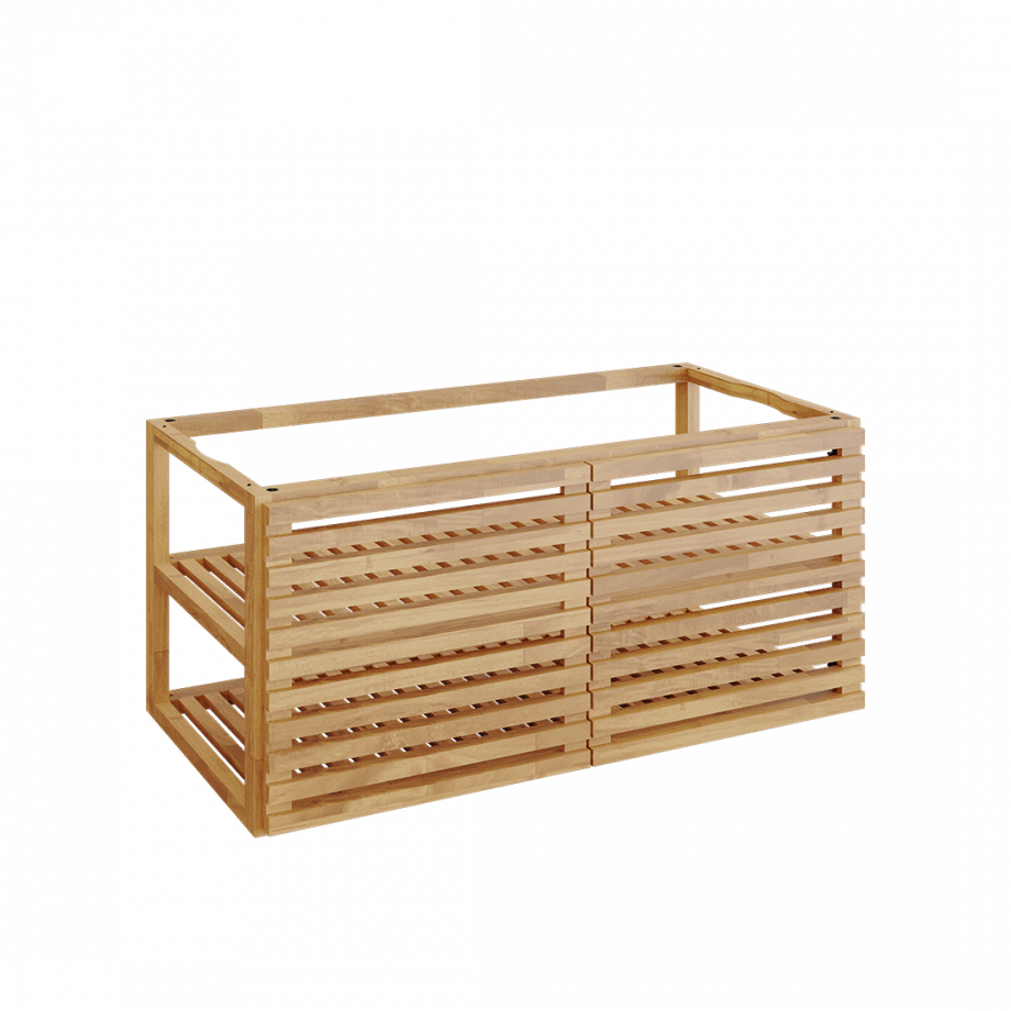 OFYR OFYR STORAGE INSERT PRO WITH 2 DOORS TEAK WOOD LARGE