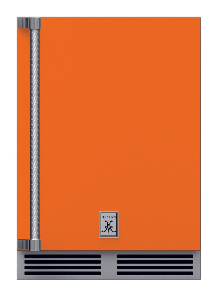 Hestan Outdoor Refrigerator 24” SS w/Lock. RH, Color
