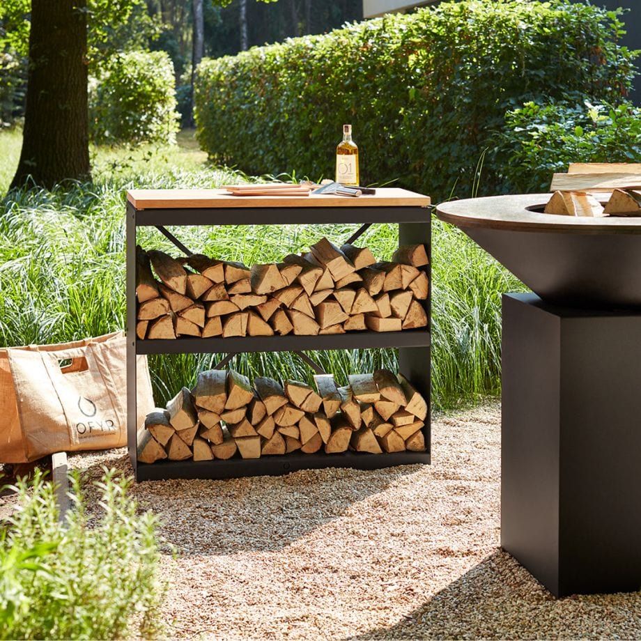 OFYR OFYR WOOD STORAGE DRESSOIR BLACK TEAK WOOD