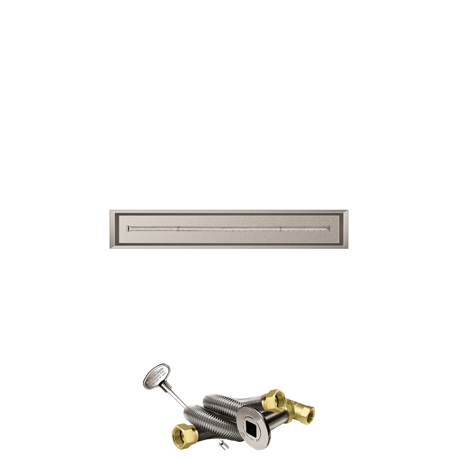 Fire Gear MT Linear Stainless Steel T Burner System With Drop-In Pan