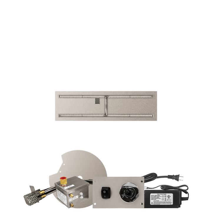 Fire Gear AWS Linear Stainless Steel H Burner System With Flat Pan
