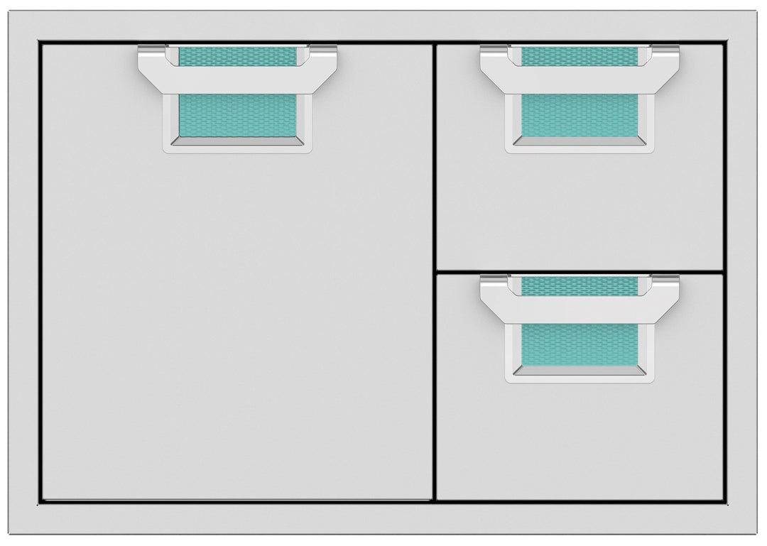 Hestan ASPIRE Double Drawer and Storage Door Combination 30"