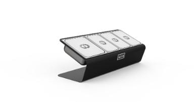 Alfa TOPPING STATION 4 TRAYS W/ LIDS