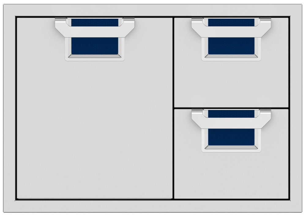 Hestan ASPIRE Double Drawer and Storage Door Combination 30"