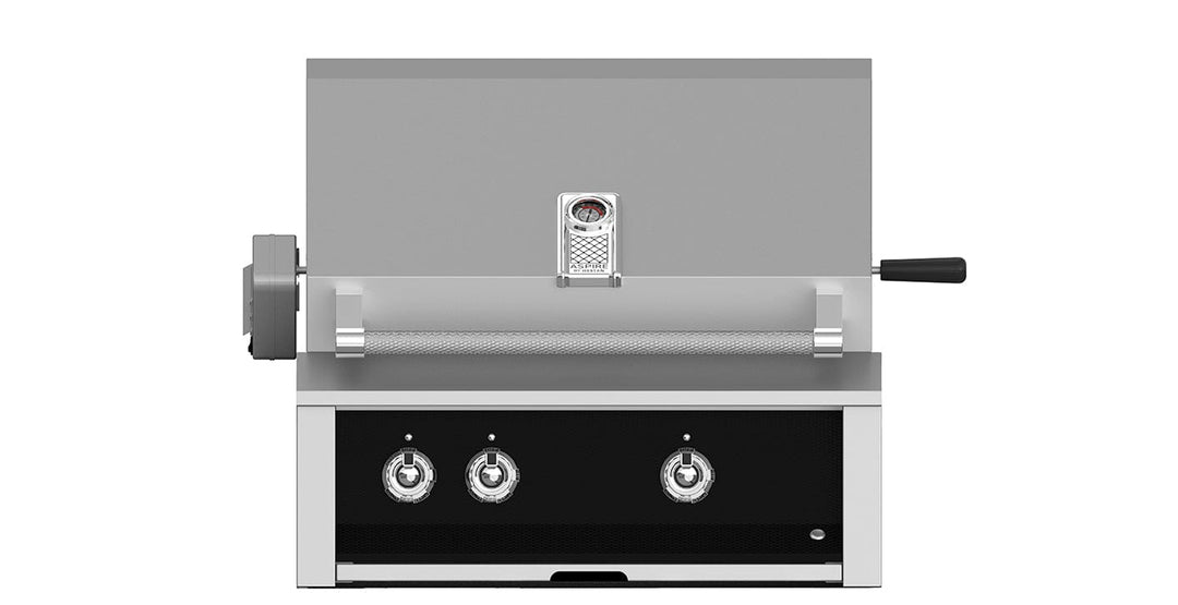 Hestan ASPIRE Grill Built-In 3 U-Burner Rotisserie 36"