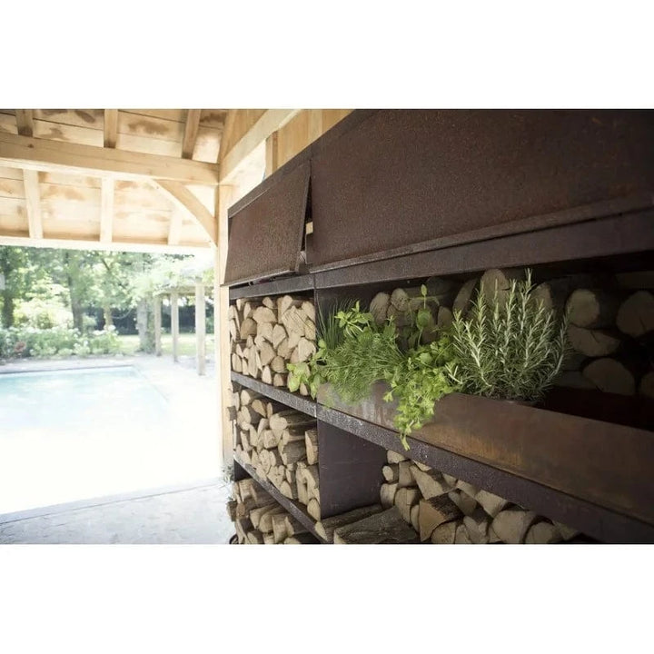 OFYR OFYR WOOD STORAGE CORTEN 300