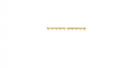 Fire Gear AWS Linear Brass Natural Gas Fire Pit T Burner System With Stainless Steel Drop-In Pan
